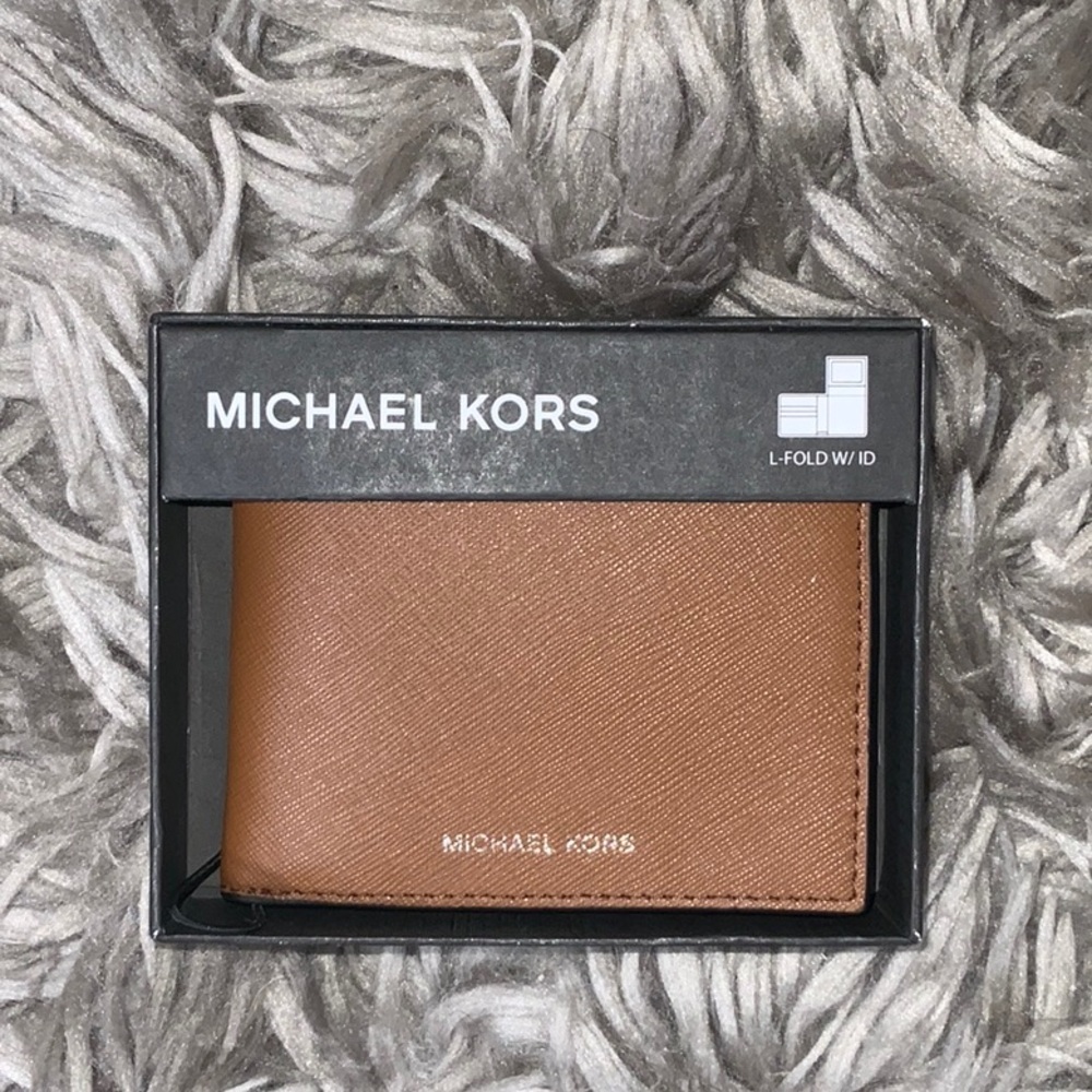 Michael Kors Men’s L-Fold W/ID Wallet